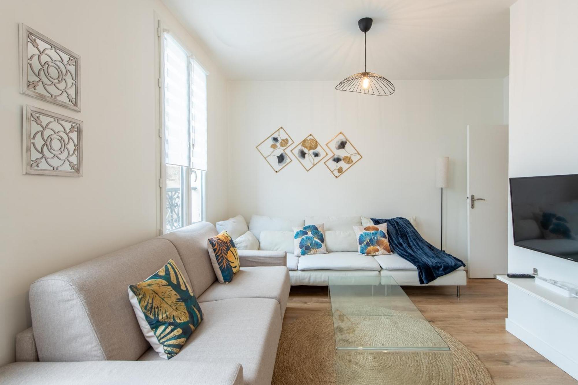 Spacious And Bright 2-Bedroom Large Apartment Very Close To Paris - Near Metro Boulogne-Billancourt Bagian luar foto