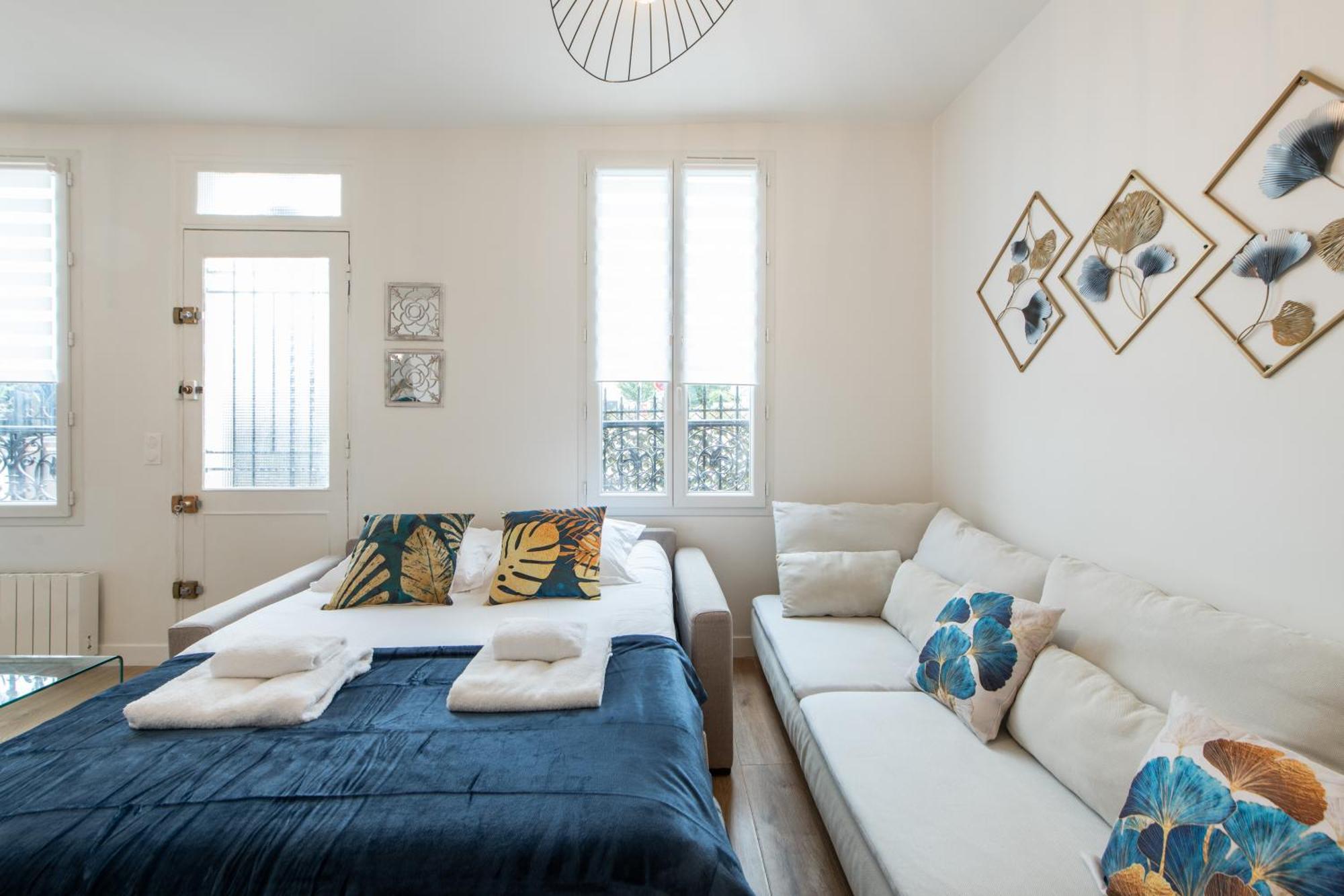Spacious And Bright 2-Bedroom Large Apartment Very Close To Paris - Near Metro Boulogne-Billancourt Bagian luar foto